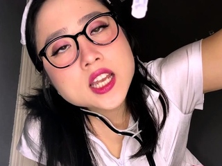 Kimmy Kalani ASMR JOI – Asian Nurse Gets Sperm Sample